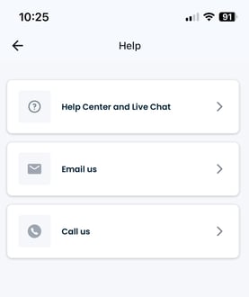Help on Bank mobile app