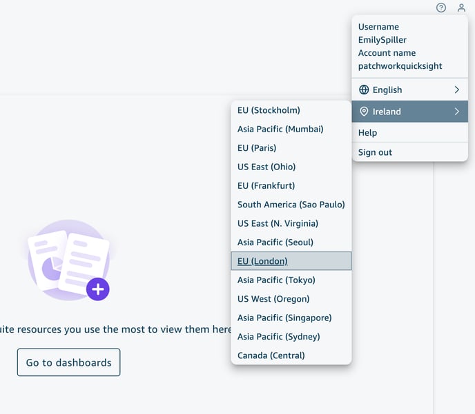 Patchwork Insights - change location