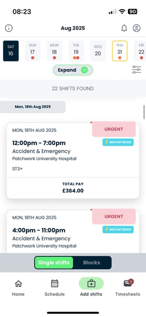 Shifts - urgent and intant book 2