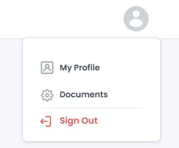 How do I update my profile on the app?