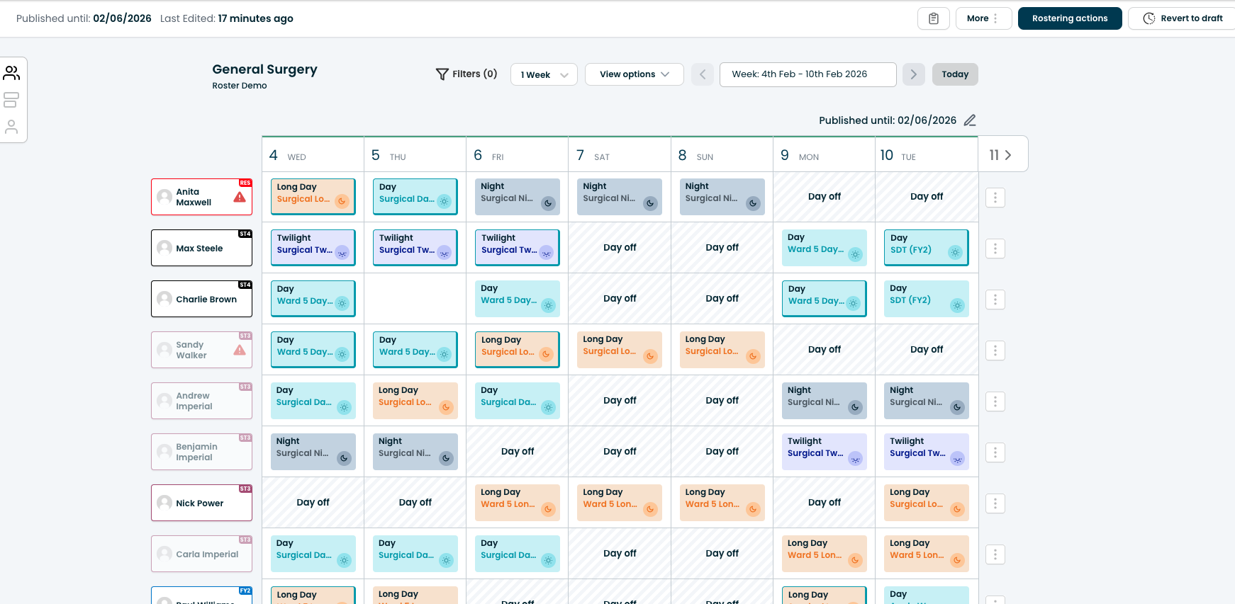 How do I view a worker's shifts?
