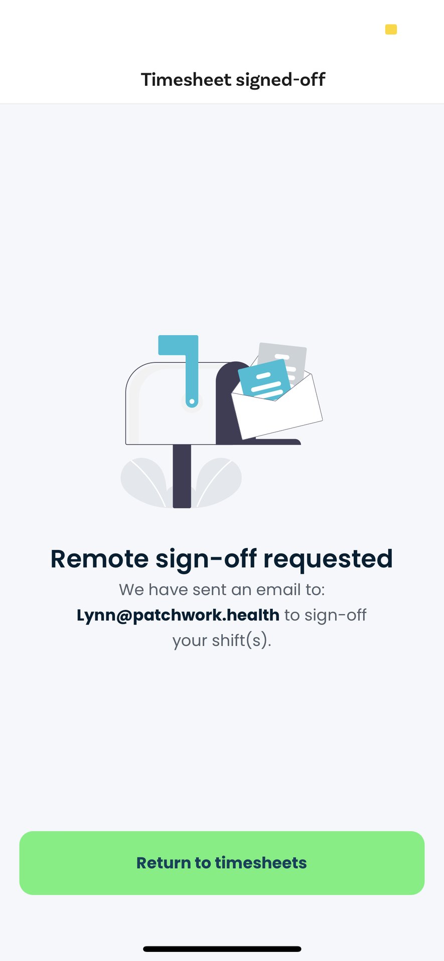 How do I obtain sign-off for my shift(s)?